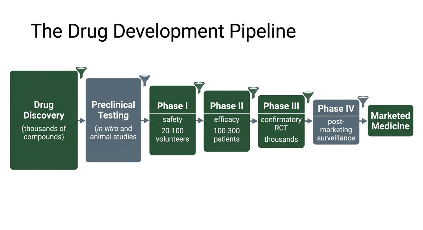 Figure 1 — The drug development pipeline