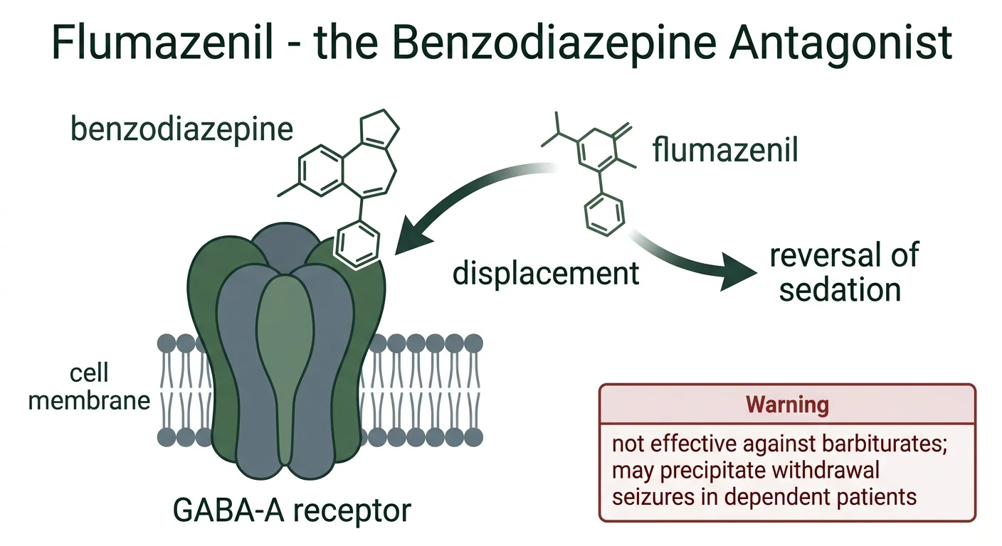 Figure 4 — Flumazenil and benzodiazepine overdose