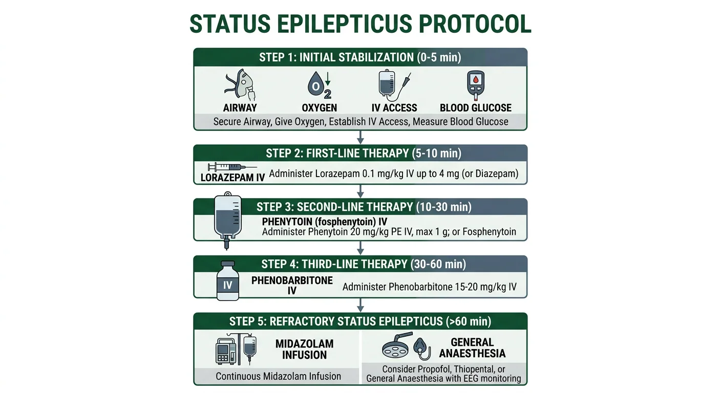 Figure 4 — Status epilepticus protocol