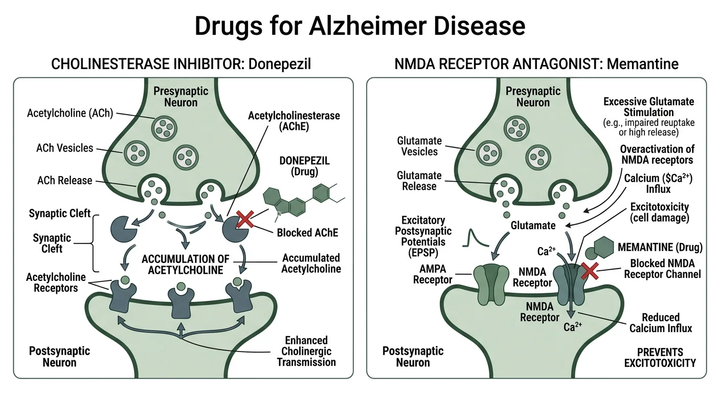 Figure 4 — Drugs for Alzheimer disease